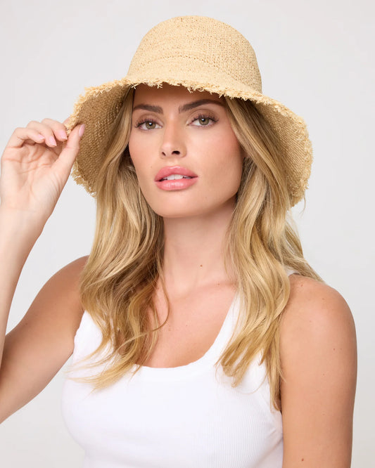 PACO BUCKET HAT in Natural