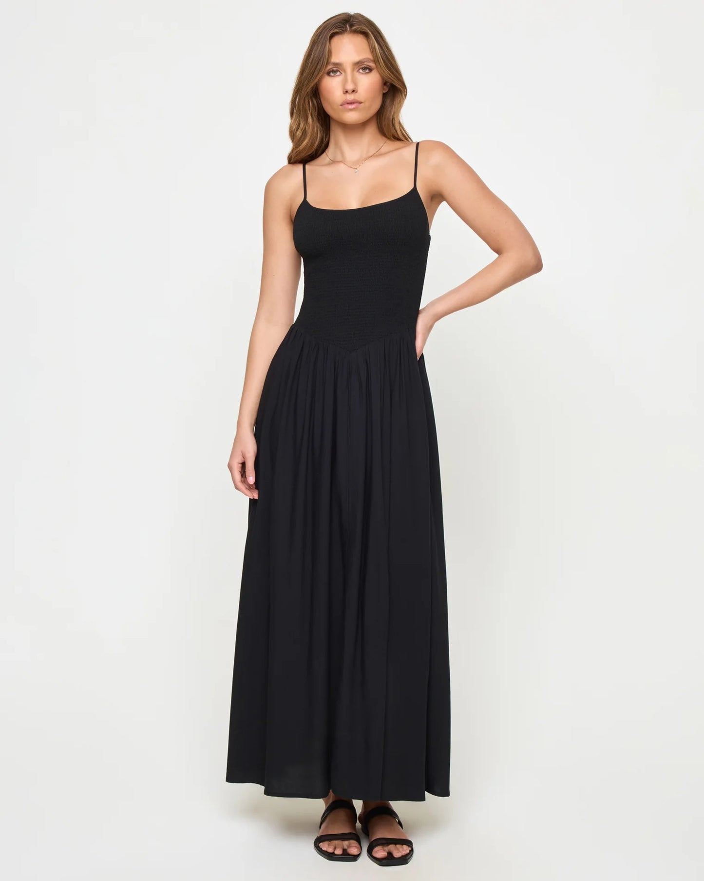 MISHA MIDI in Black