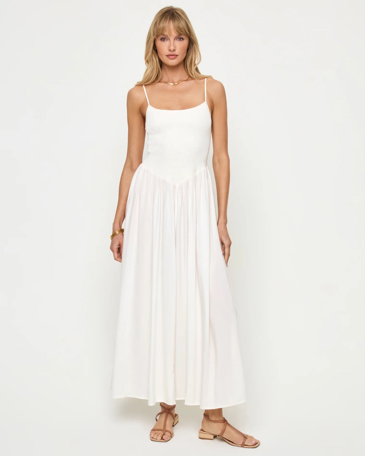 MISHA MIDI in Cream