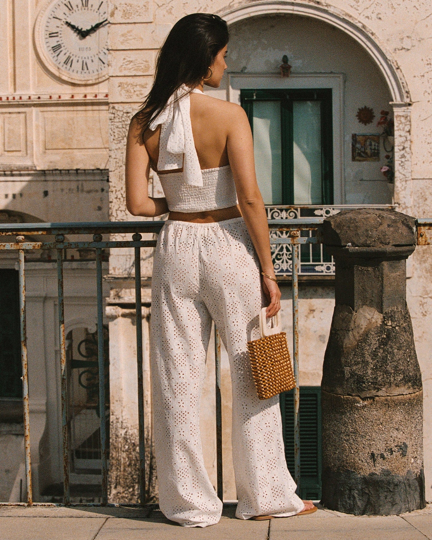 Lily Pant in Cream