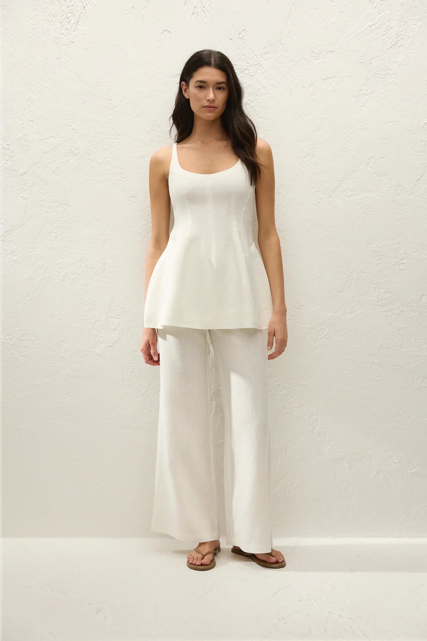 SYNA PANT in White