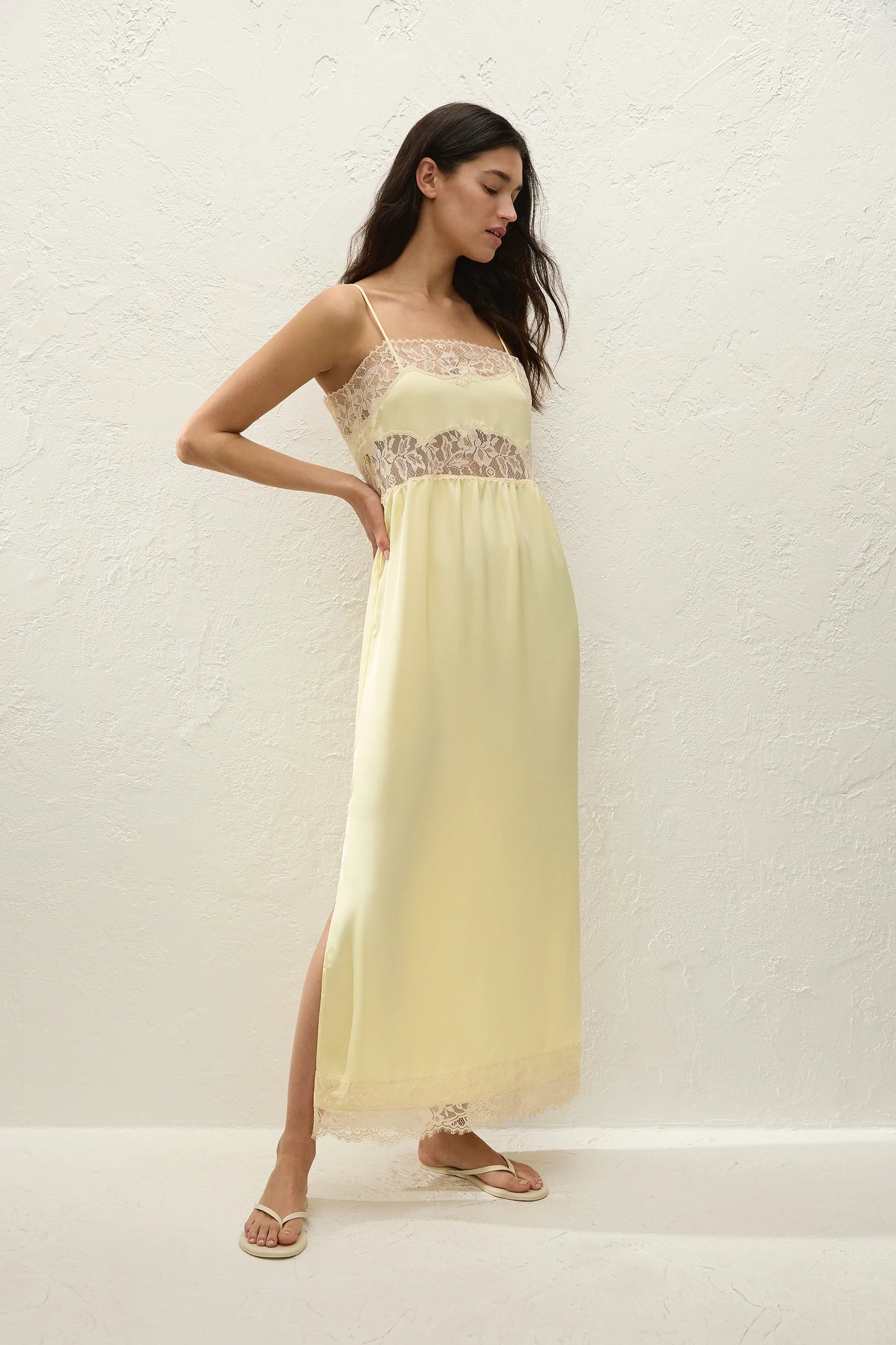 MORRIS MIDI DRESS in Lucia Lace