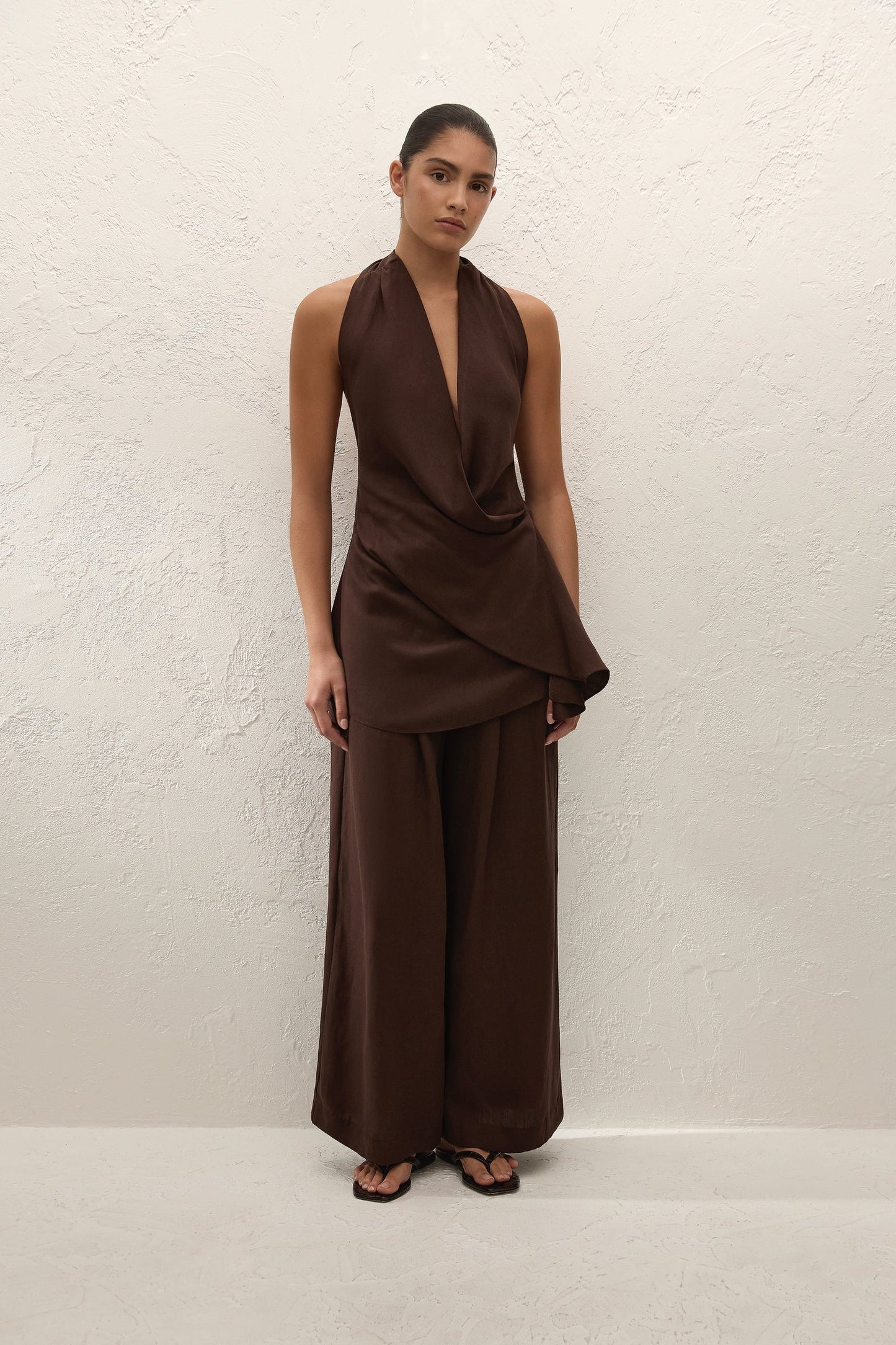 ASTRID PANT in Chocolate
