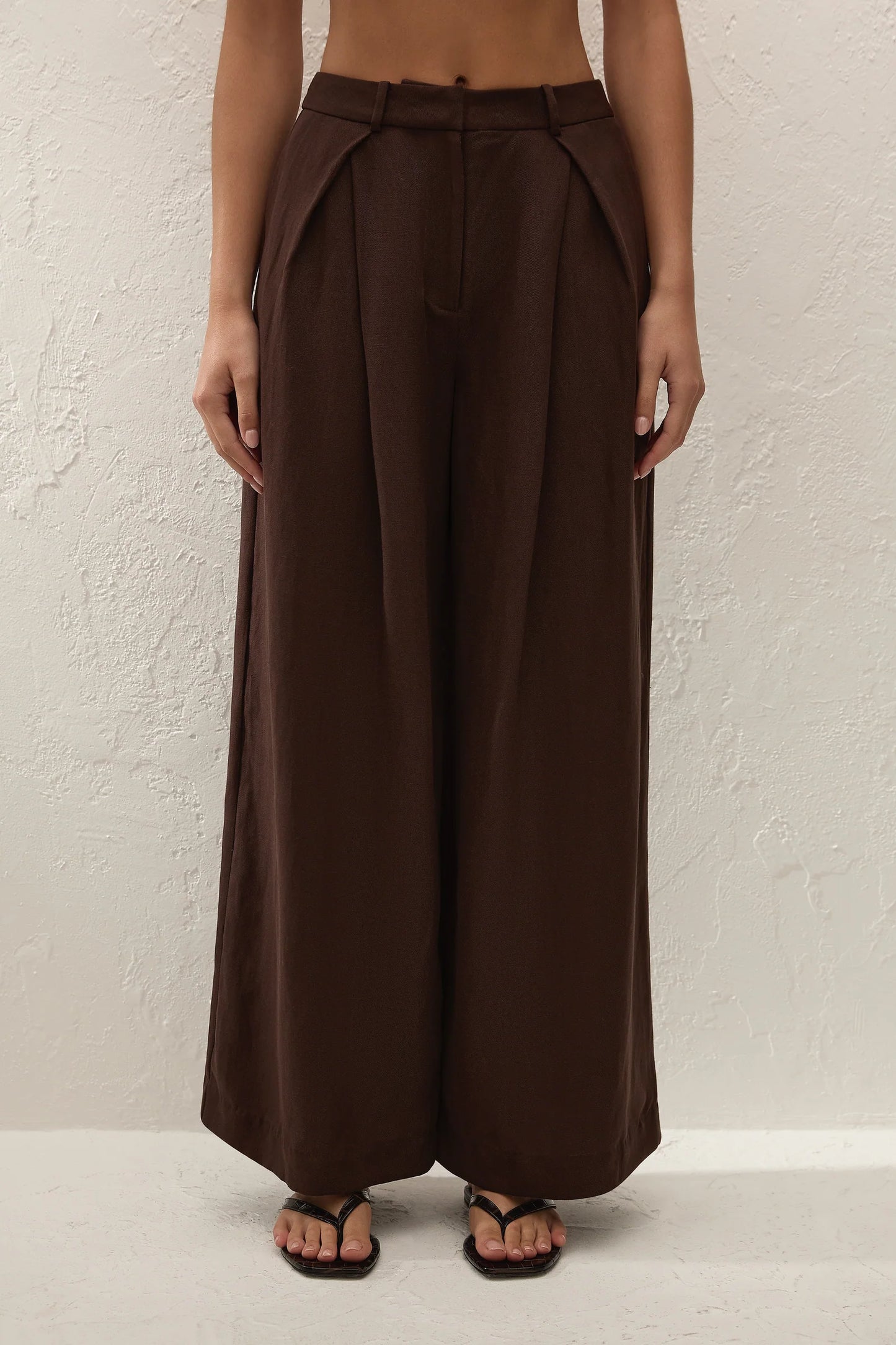 ASTRID PANT in Chocolate