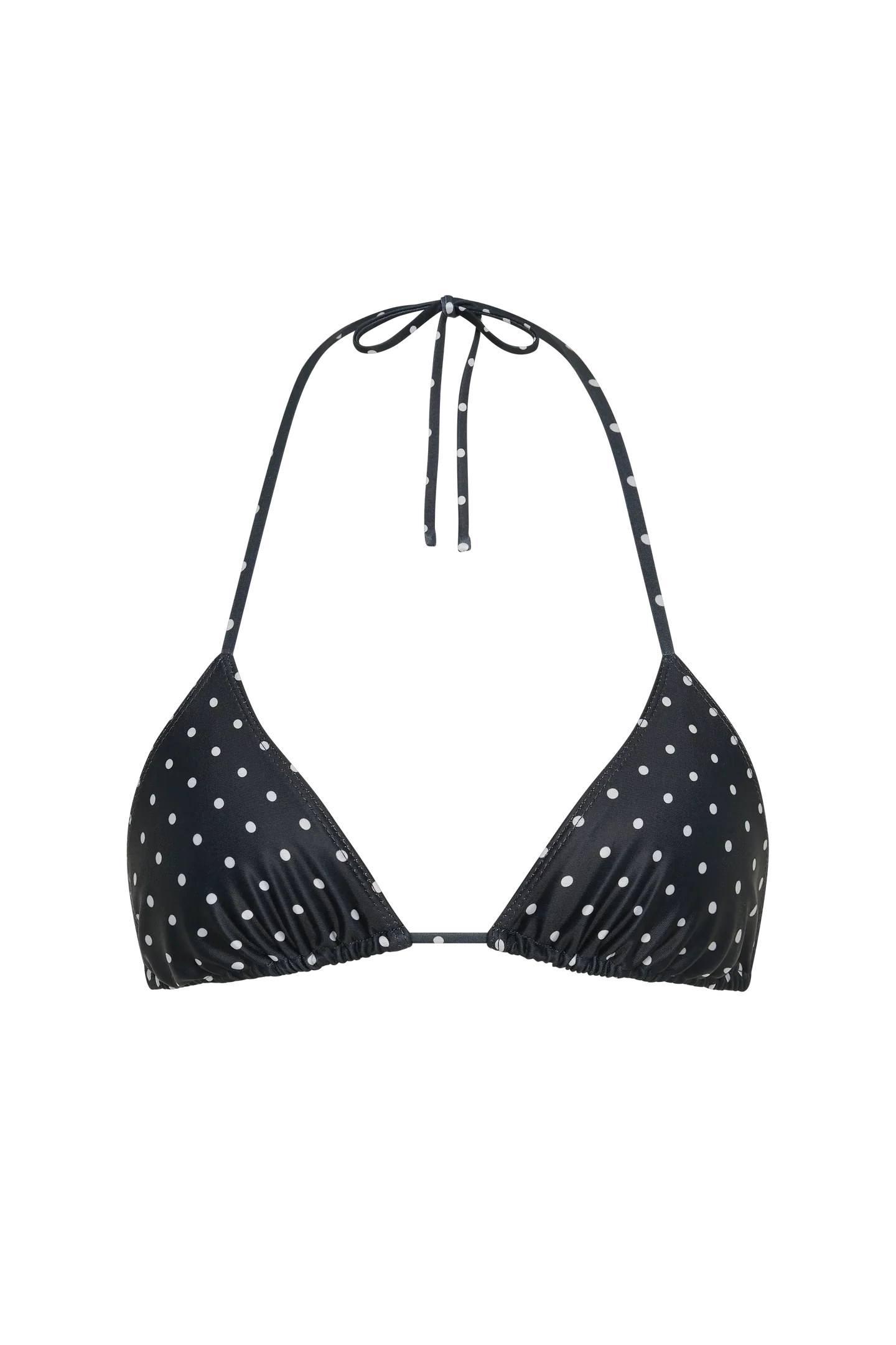 Lola Black and Cream Polka Dot Bikini Set
