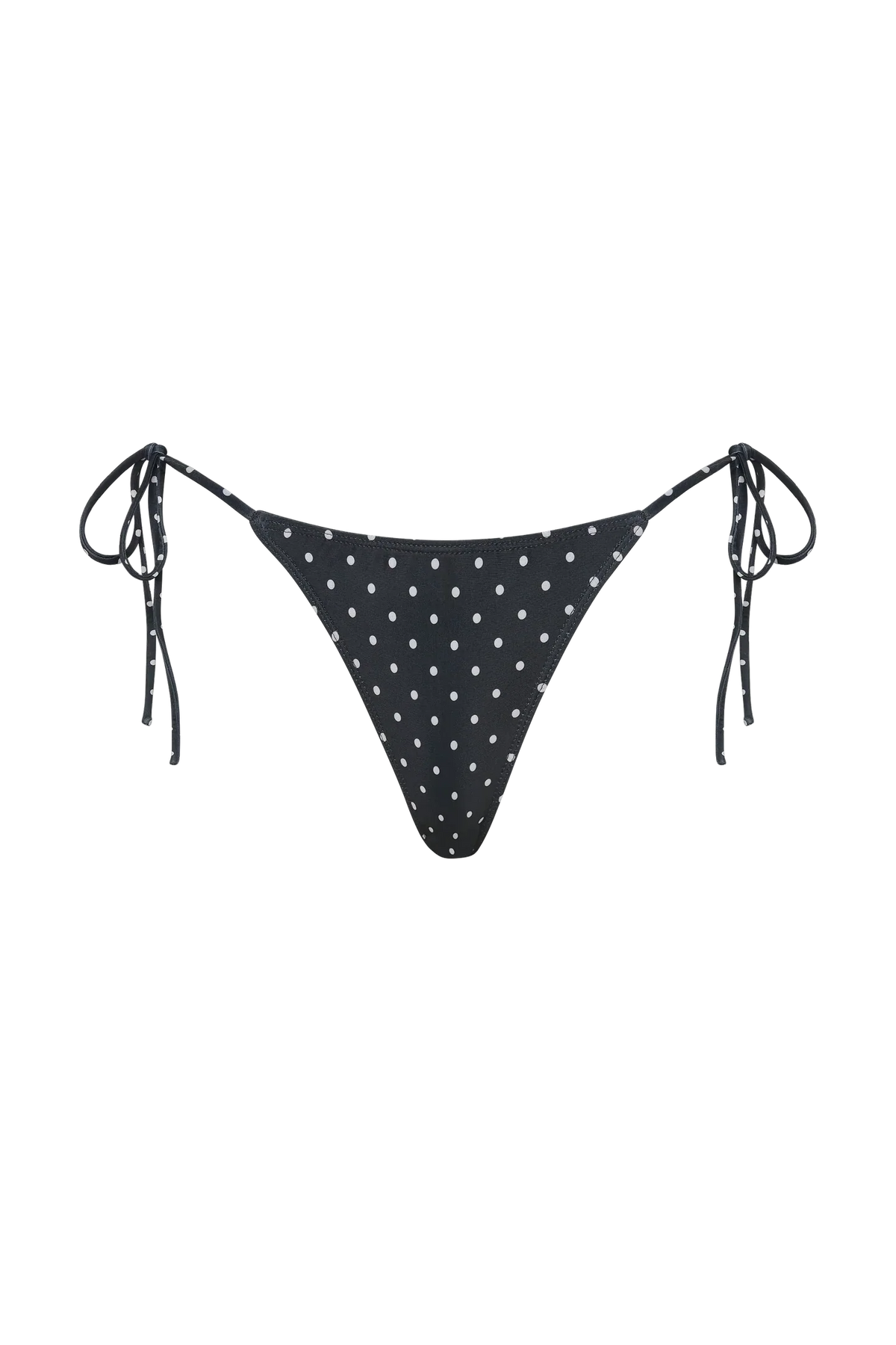Lola Black and Cream Polka Dot Bikini Set