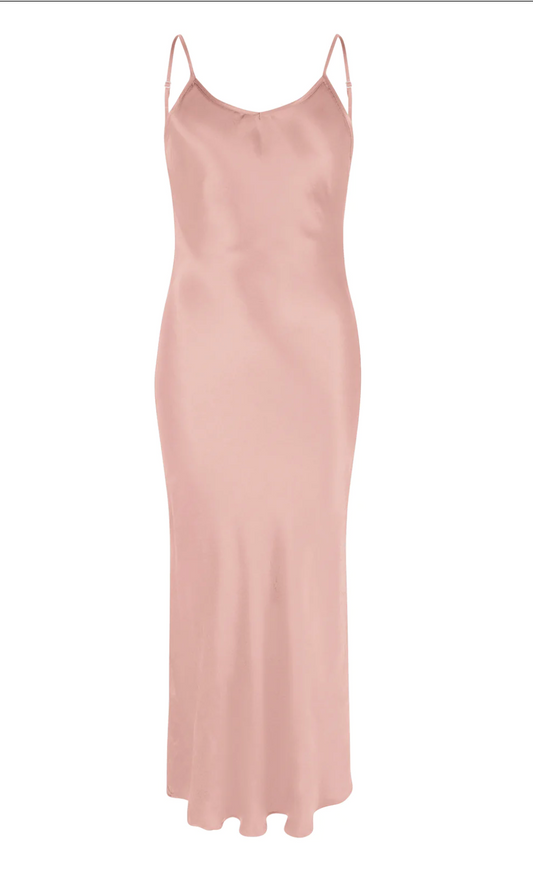 Georgina Slip Dress Blush