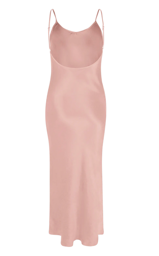 Georgina Slip Dress Blush