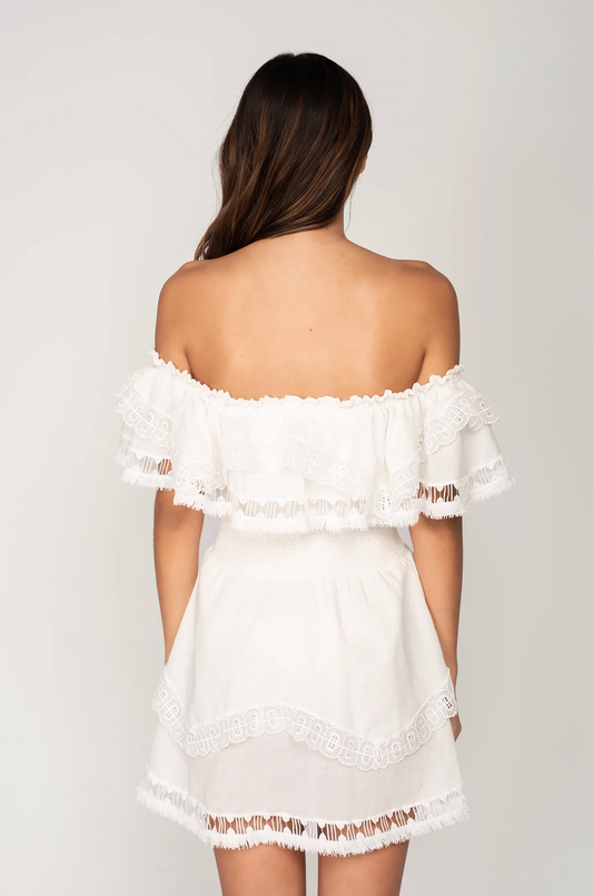 Wyatt Mini Dress White