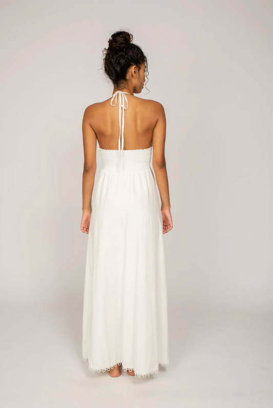 Zoe Maxi Dress White