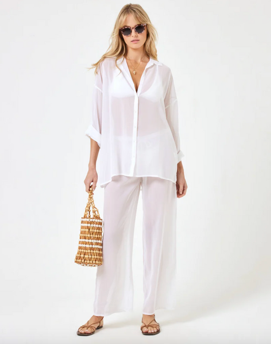 Catalina Pant White