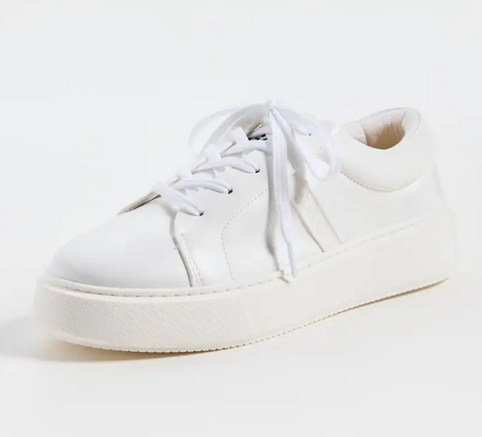 Sporty Mix Cupsole Sneaker White