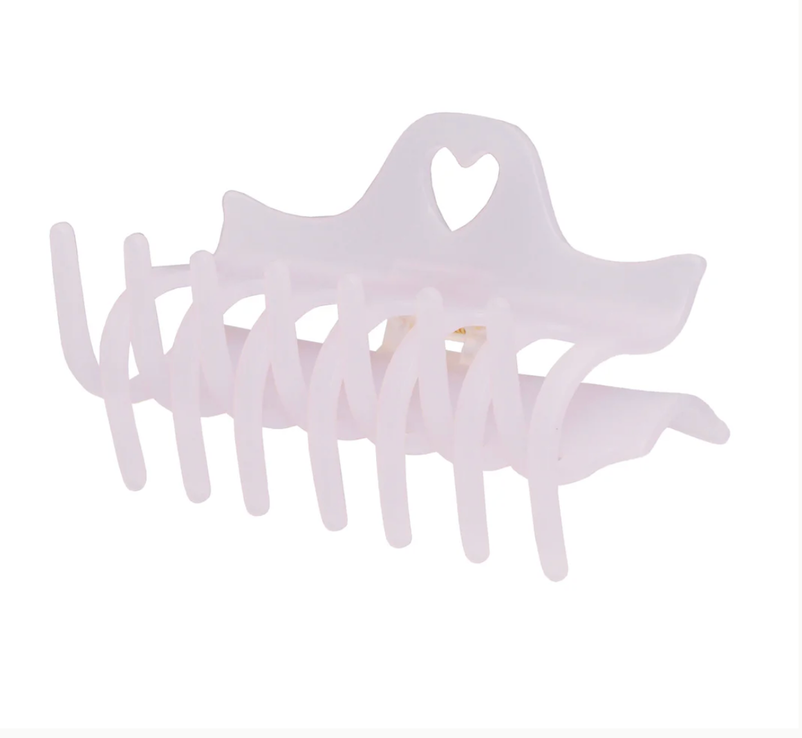 HEARTBREAKER CLIP in Lilac Smoke