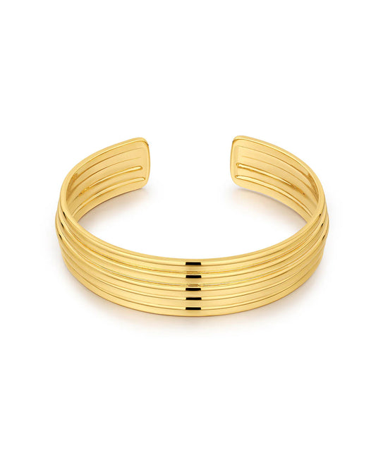 Ridged Positano Cuff