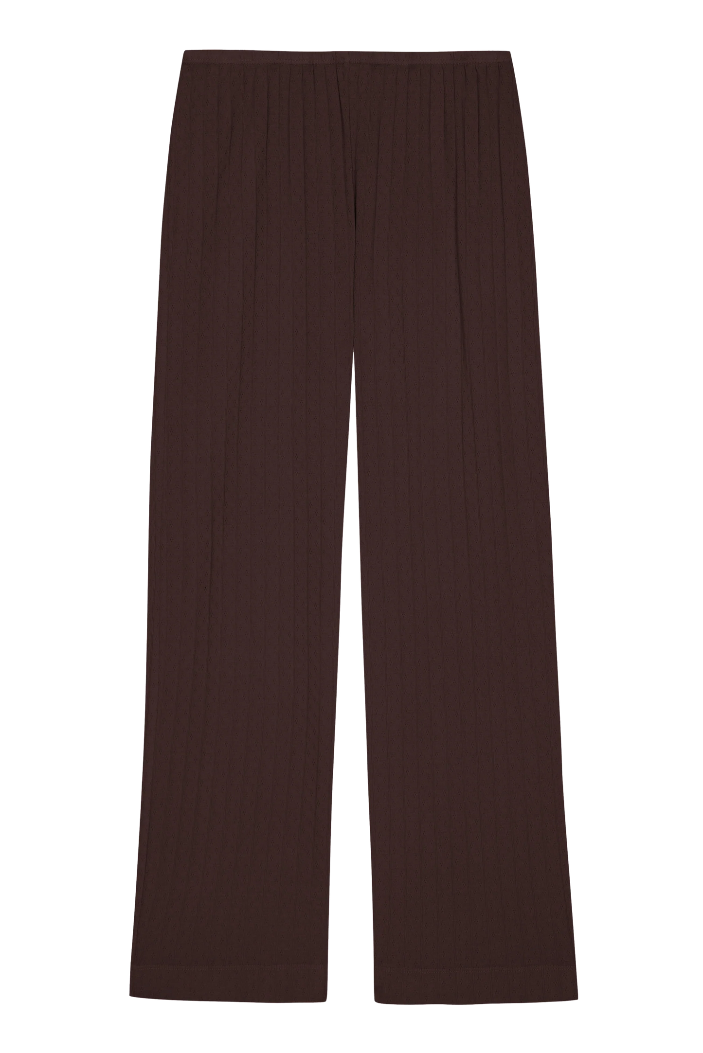 Pointelle Simple Crop Pant