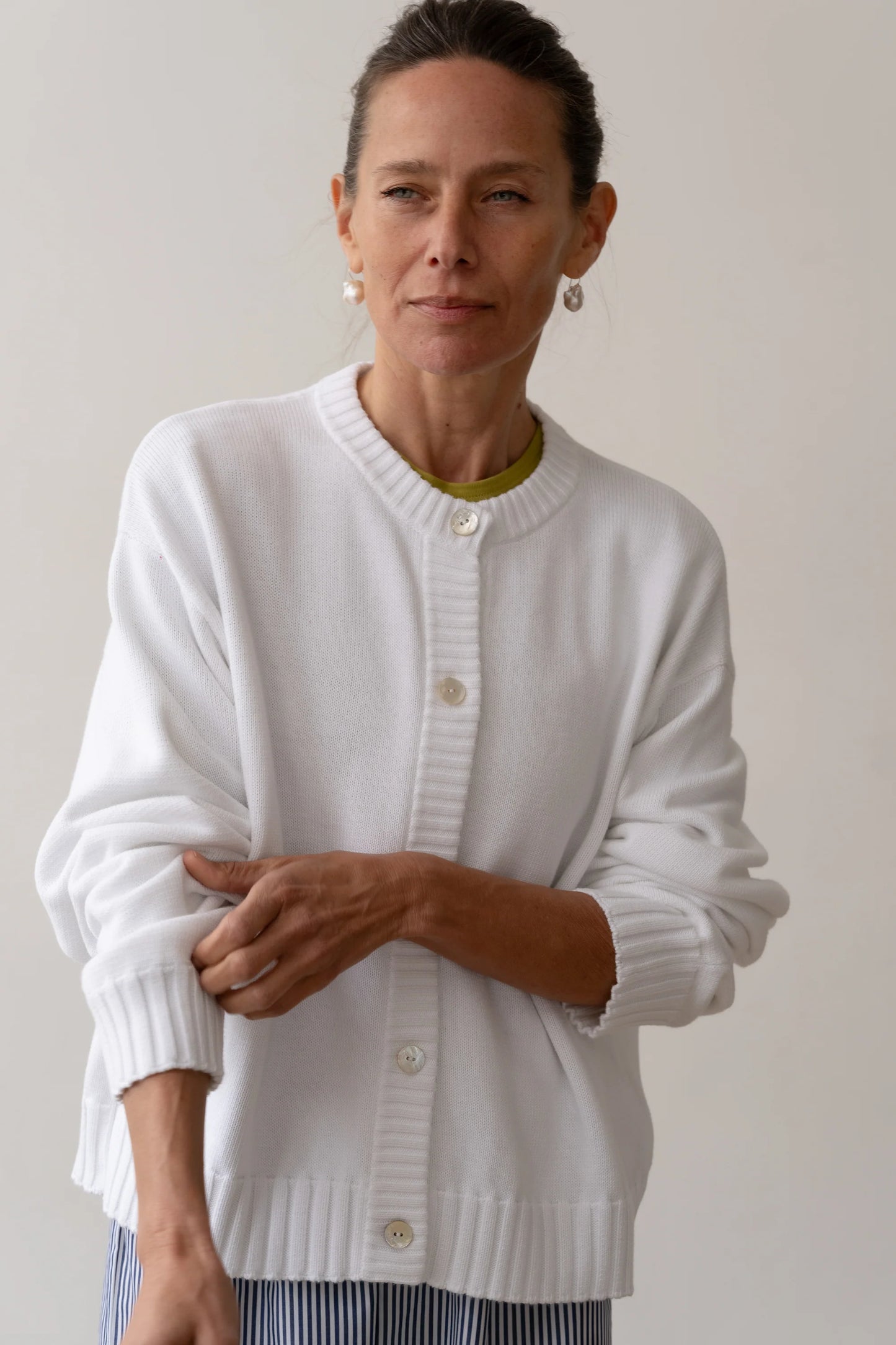 The Cotton Knit Cardigan