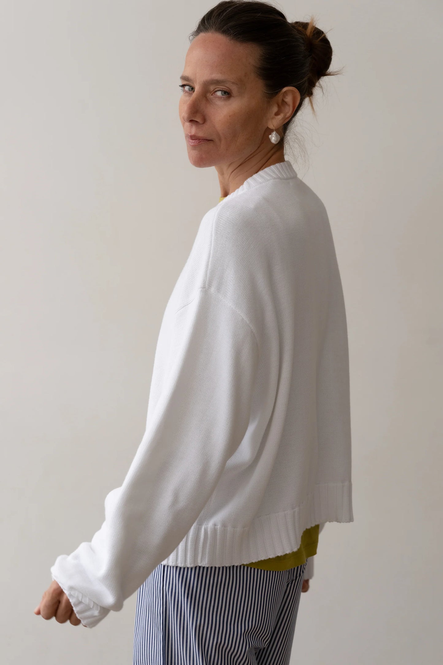 The Cotton Knit Cardigan
