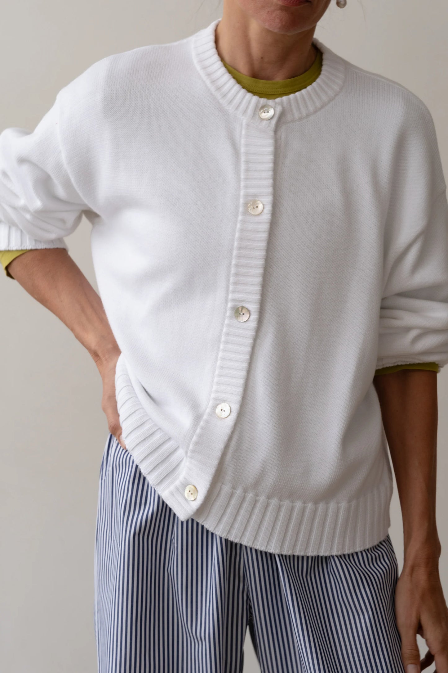 The Cotton Knit Cardigan