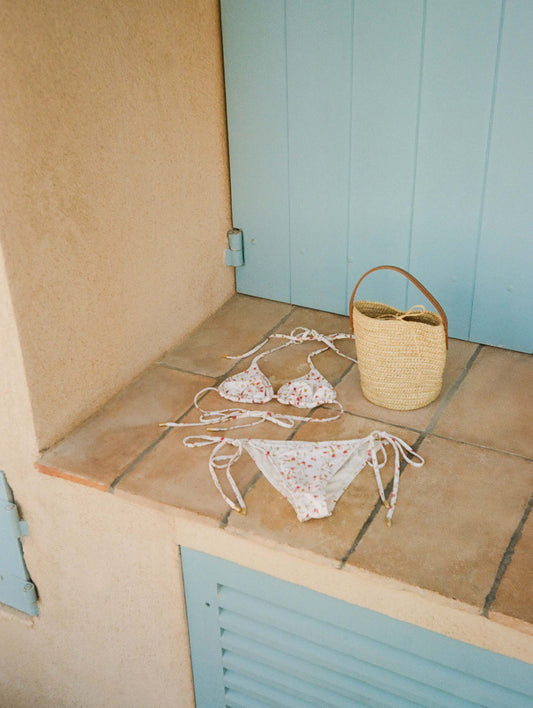 Essential String Bikini in Sweetpea