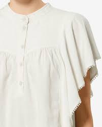 MARLIE TOP in Ecru