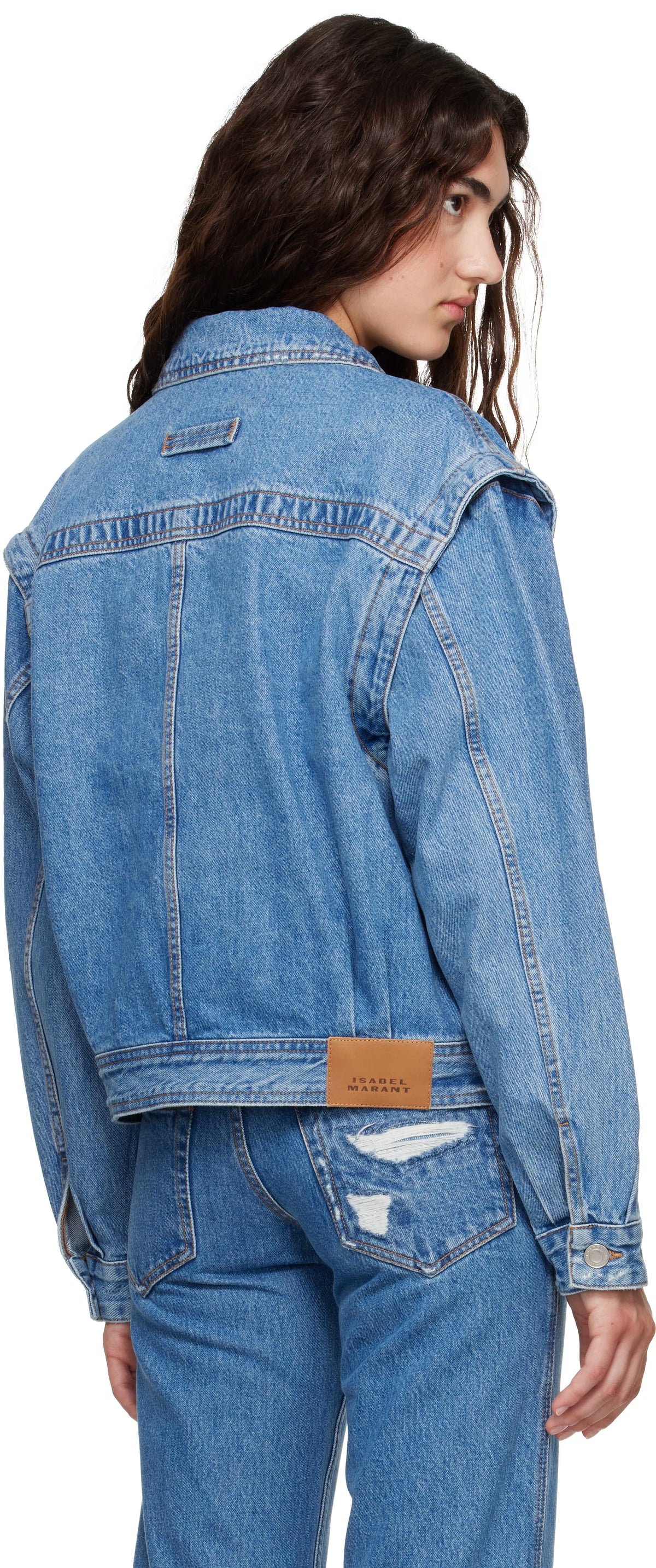 ZYMA JACKET in Light Blue
