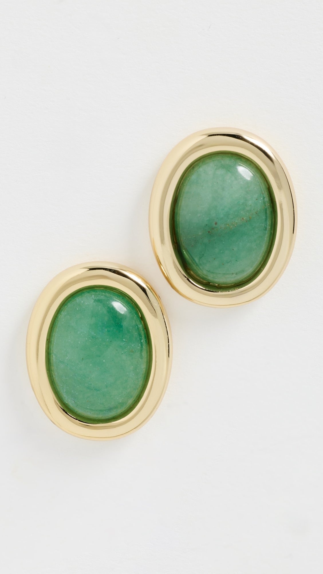 Sunset Stone Studs in Green