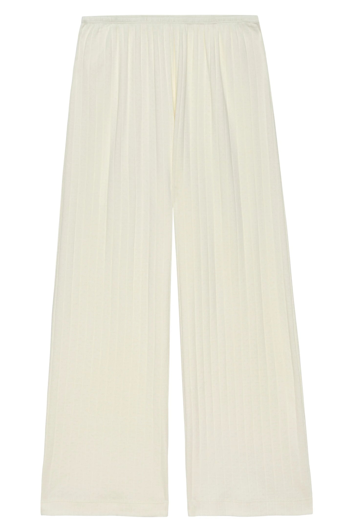 Pointelle Simple Crop Pant
