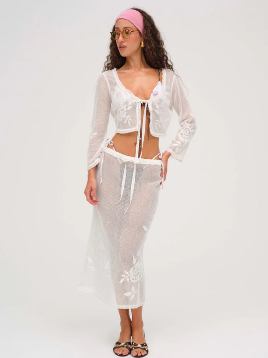 Rose Crochet Top