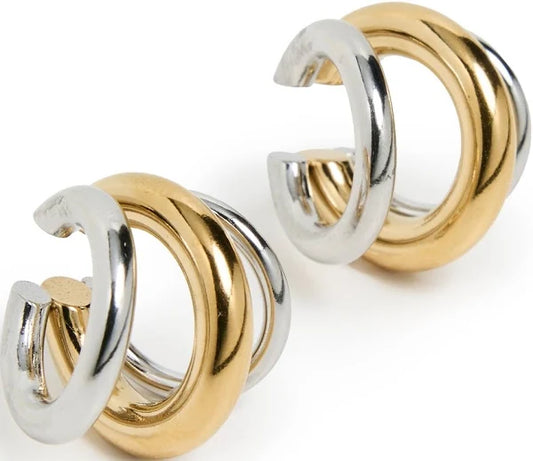 Two Tone Cala Ear Cuff