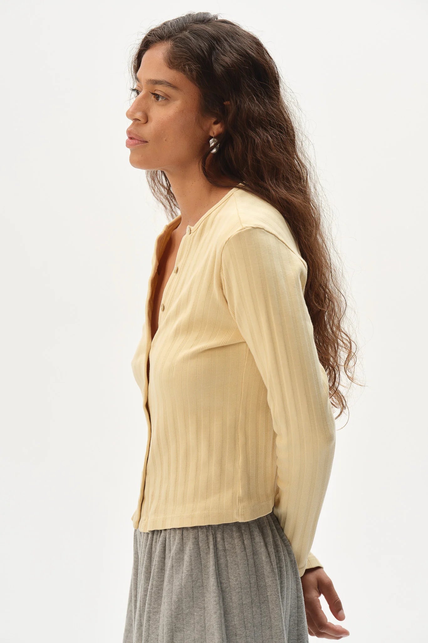 Varied Rib Cardigan