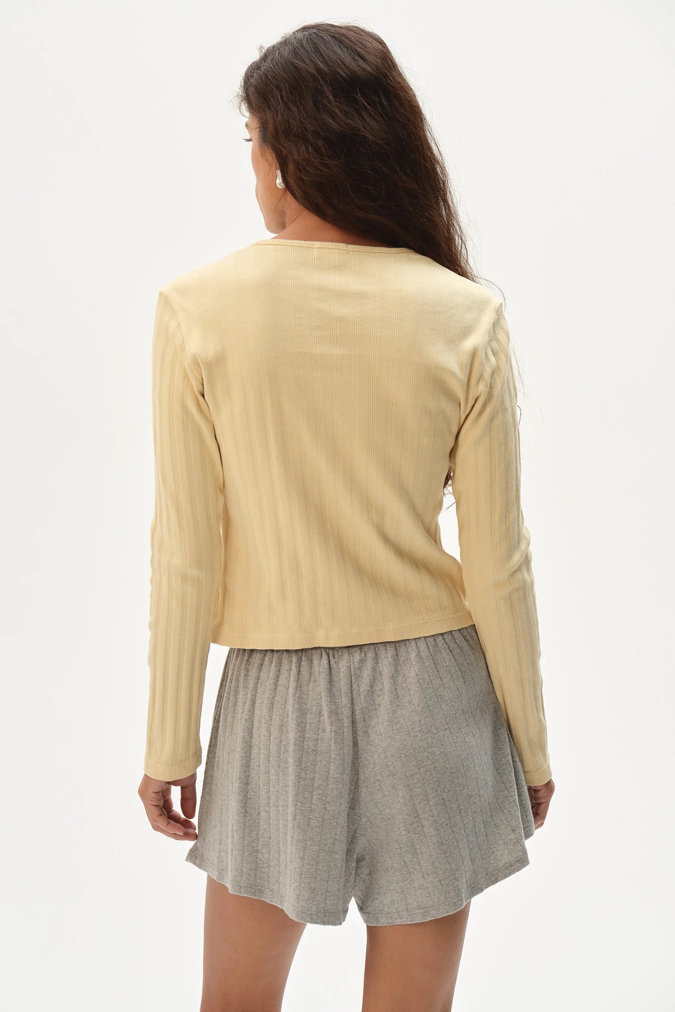 Varied Rib Cardigan