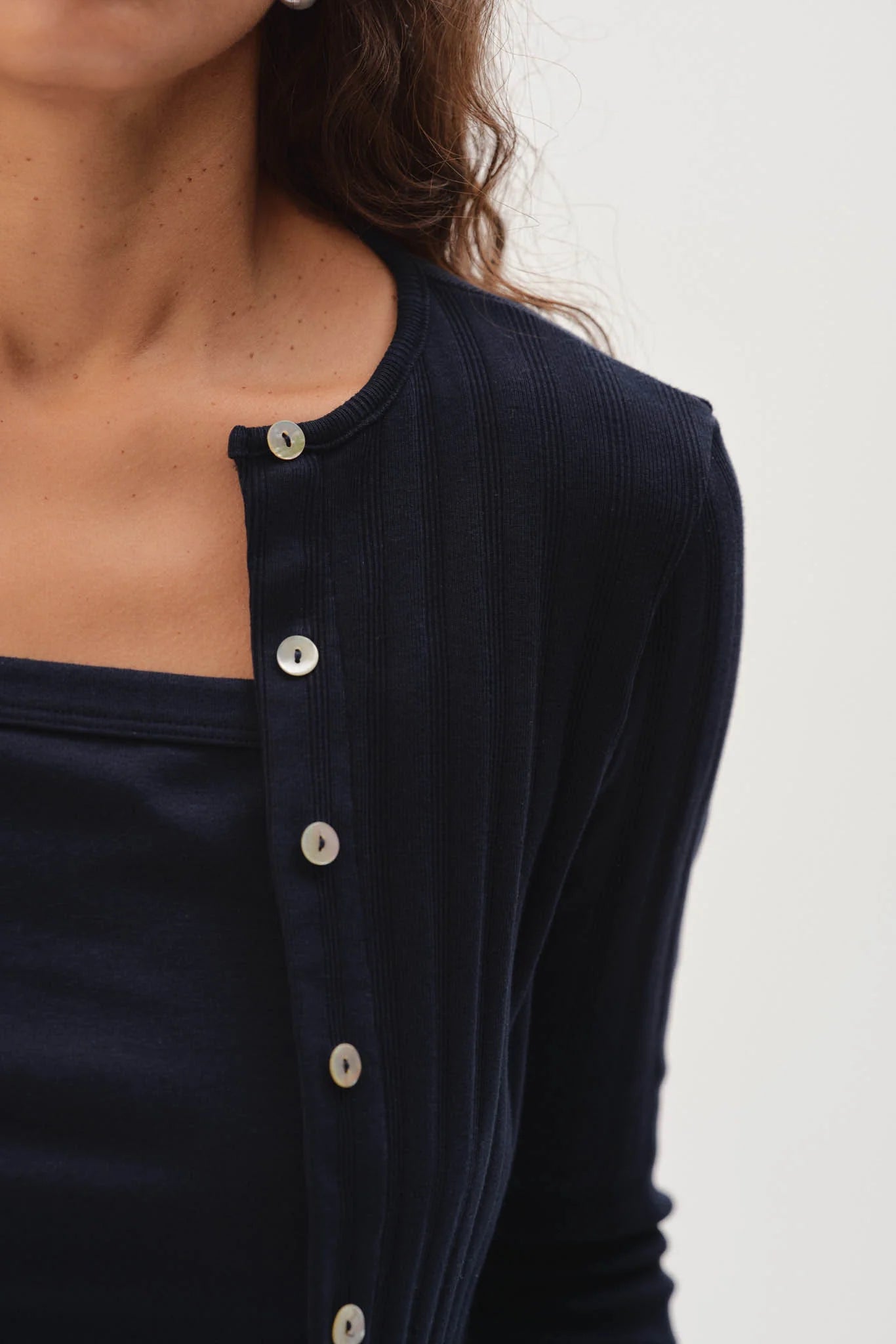 Varied Rib Cardigan