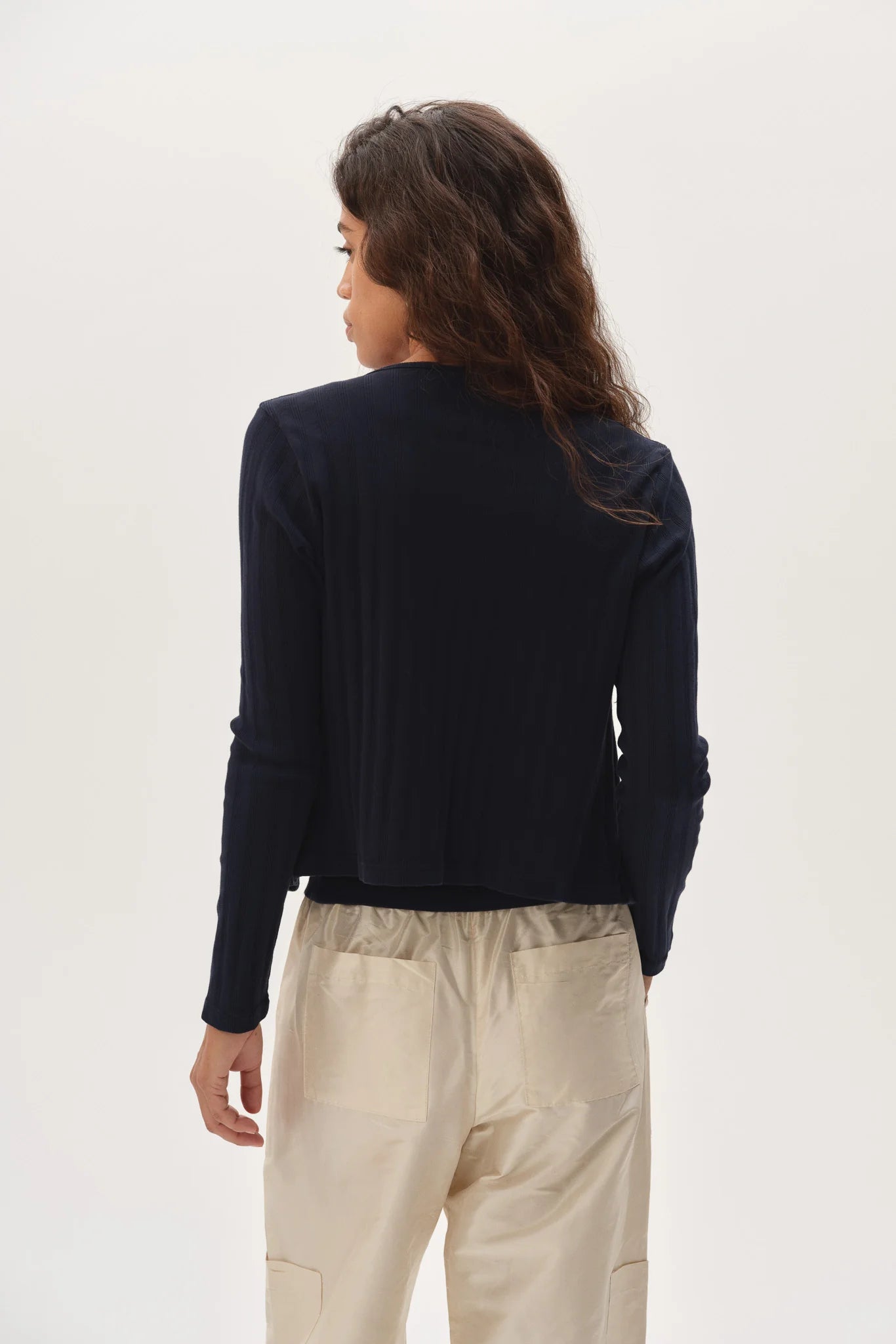 Varied Rib Cardigan
